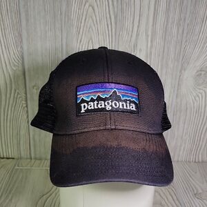 Pattagonia Distressed Fading Logo Trucker Hat Snapback One Size